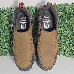 Brahma Men's Tan Brown Slip-On Casual Loafers